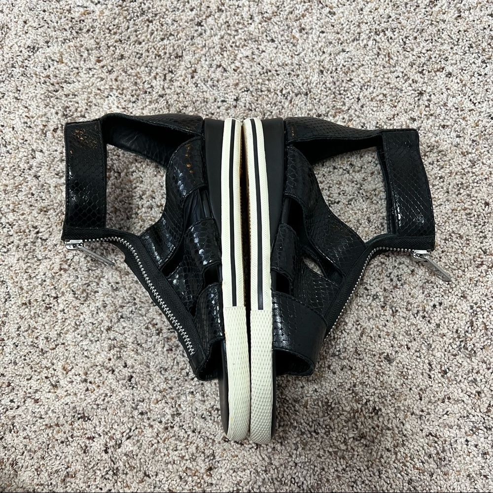 Marc By Marc Jacobs Python Embossed Gladiator San… - image 8